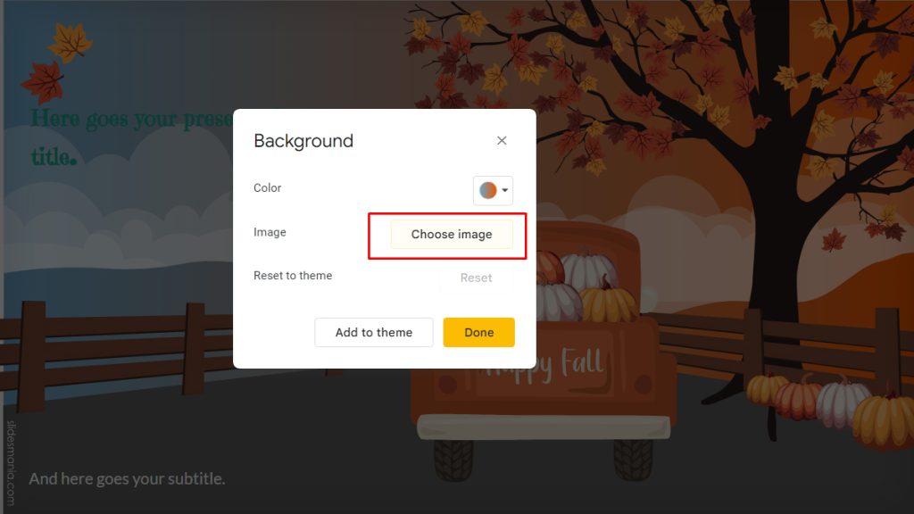 How to Import Themes to Google Slides