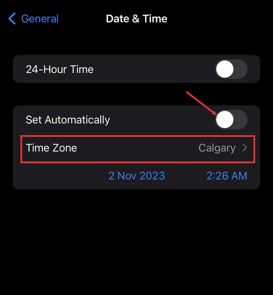 click-on-time-zone