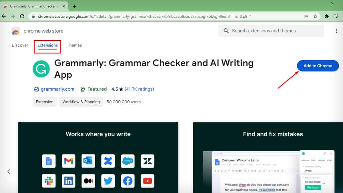search-grammarly-and-select-add-to-chrome