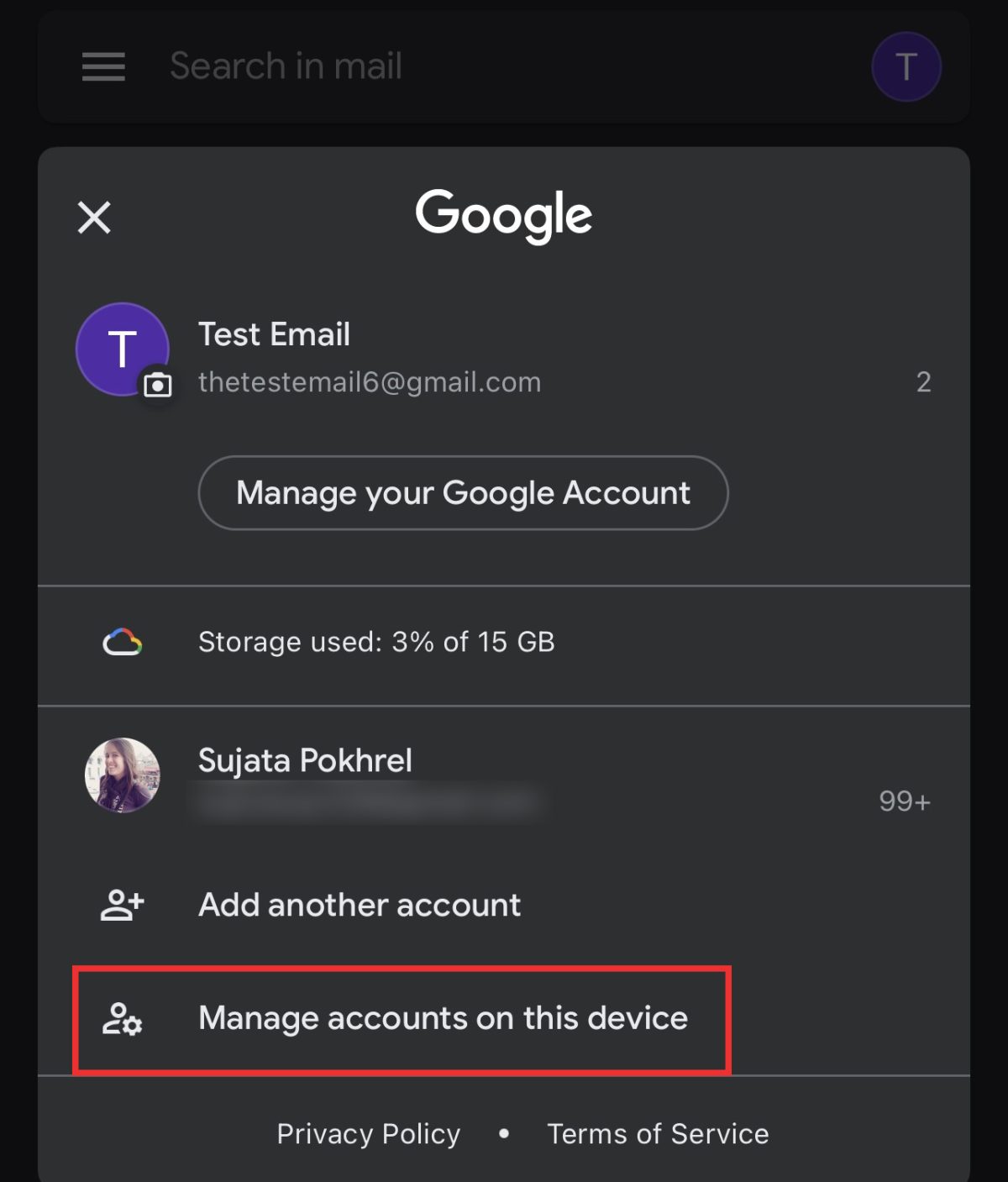 How to Unsync Gmail to Your Device