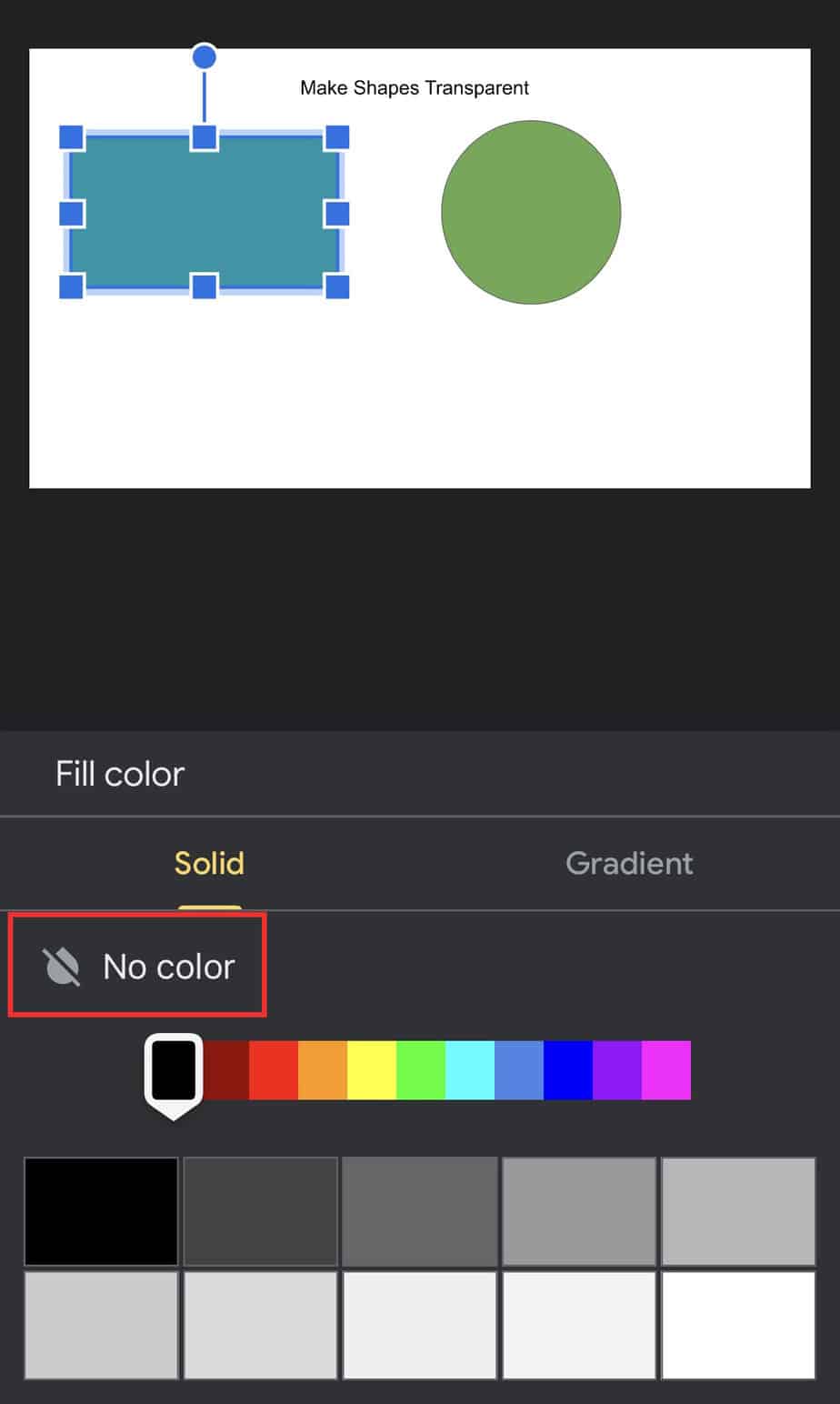 select-no-color