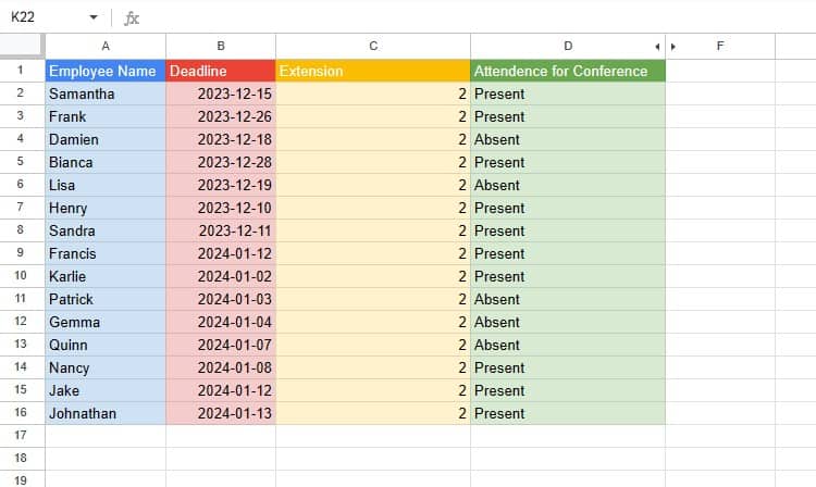 Add dates with condition