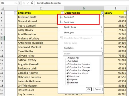 Alphabetize In Excel How to Alphabetize in Excel