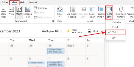 How to Create To Do Task in Outlook