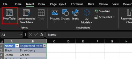 How to Count Number of Occurrences in Excel