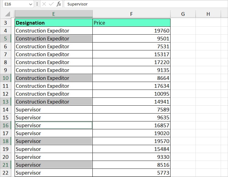 how-to-invert-cell-and-filter-selection-in-excel