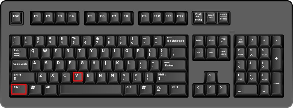 Paste SHortcut