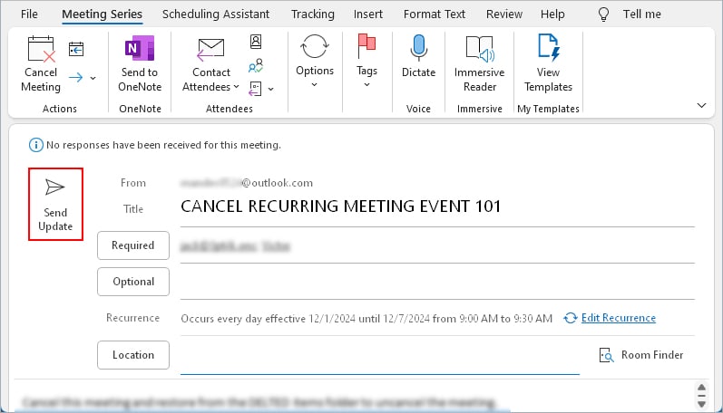 Send-update-uncanceled-recurring-meeting-event