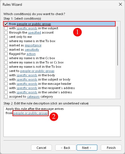Specify-conditions-for-the-rule-Outlook-Desktop