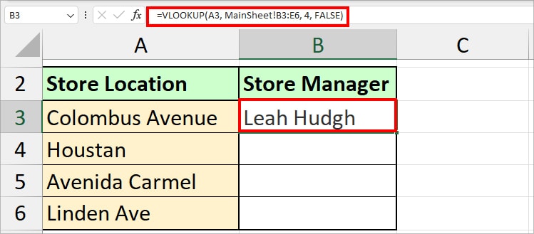 How To Do A Vlookup Between Two Sheets 5739