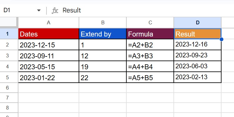 using plus operator