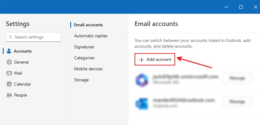 Add-email-account-Outlook-settings