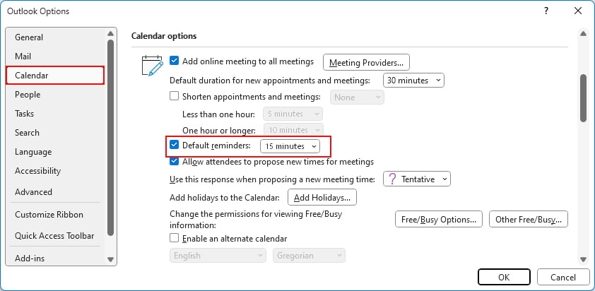 Disable-calendar-event-reminders-Outlook-desktop