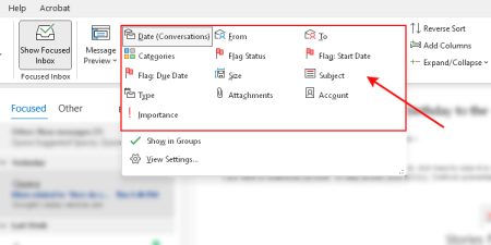 How to Group Emails in Outlook
