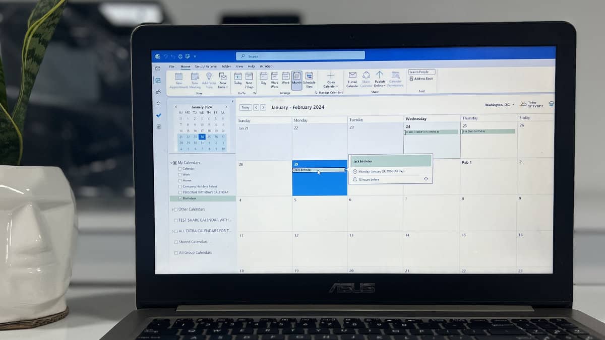 How to Add Birthdays to Outlook Calendar