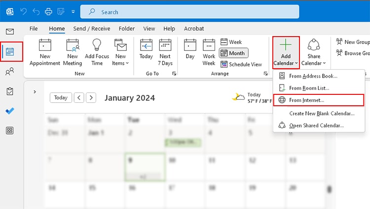 Subscribe-to-Google-calendar-to-view-on-Outlook