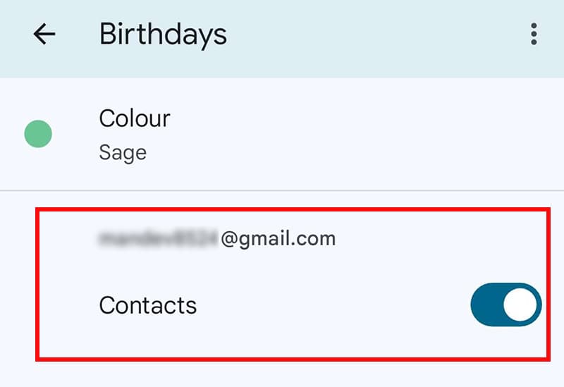 Toggle-on-Contacts-option