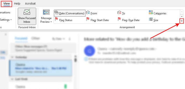 How to Group Emails in Outlook