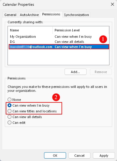 Change-calendar-permissions-in-Outlook